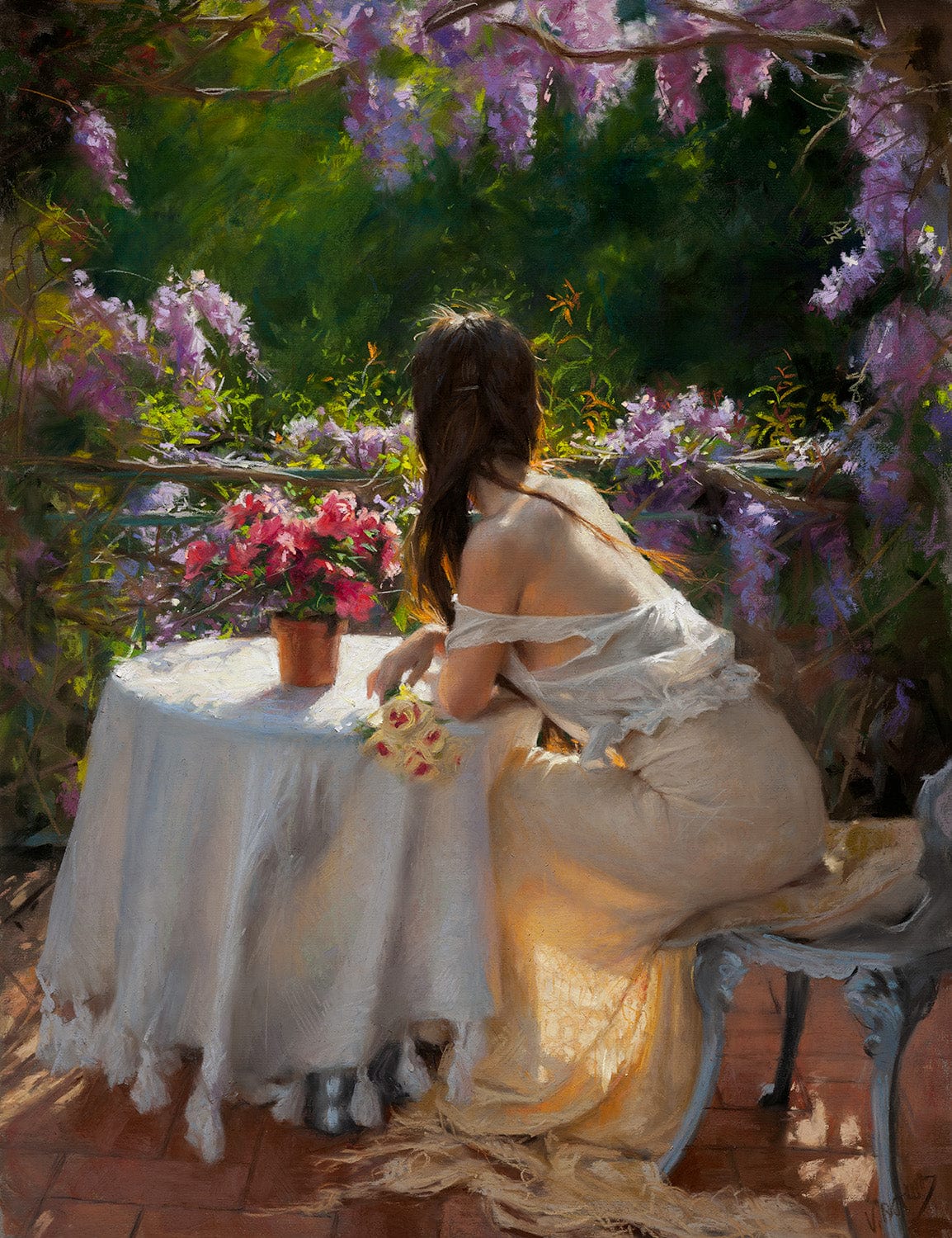 Vincente Romero Redondo - Wisteria Sunset Zoom