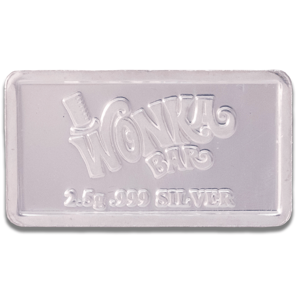 Wonka Golden Ticket 2.5 Gram .940 Silver Bar
Gold & Silver Pawn Shop