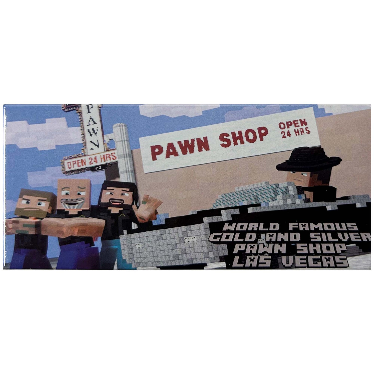Gold & Silver Pawn Shop Magnets Lego