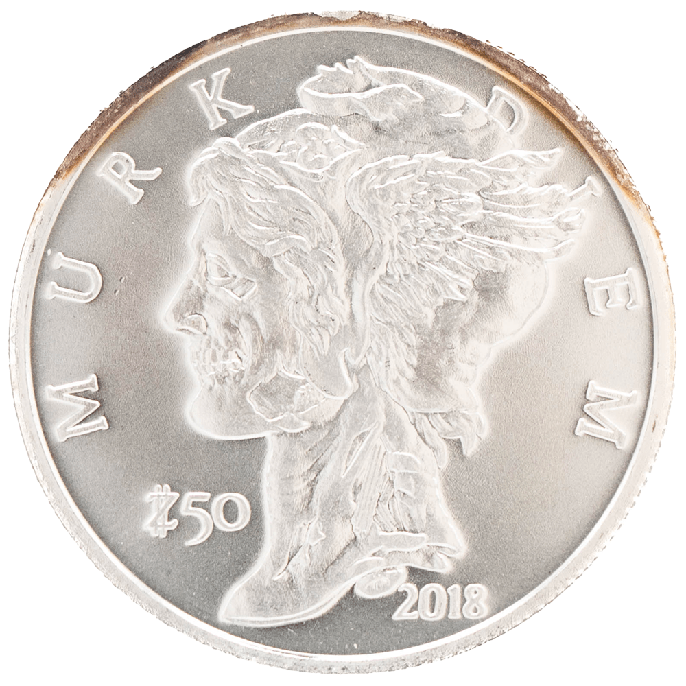 1 oz .999 Fine Silver "Zombucks" Dollar Apocalypse Currency Round Gold & Silver Pawn Shop