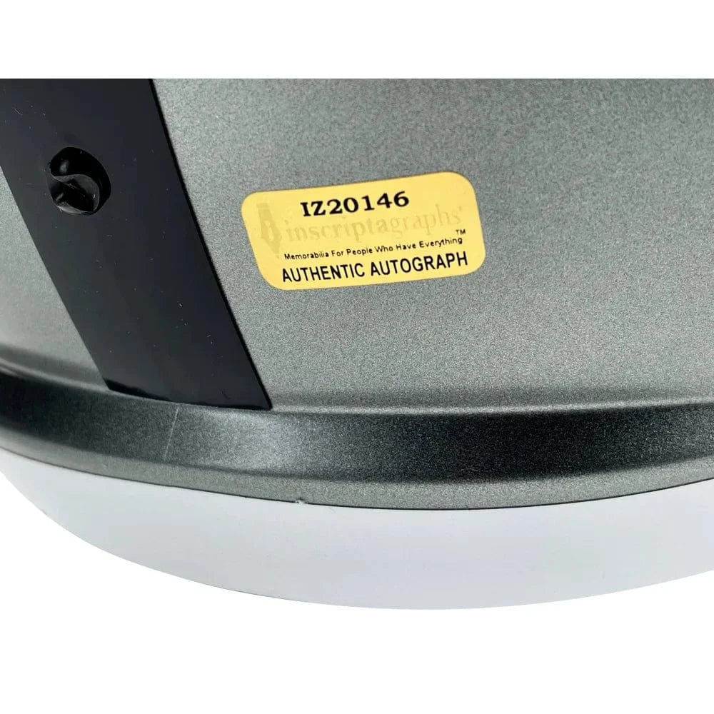 Alec Ingold Signed Las Vegas Raiders FS Flash Helmet Inscribed COA Autographed Helmet Inscriptagraphs Memorabilia