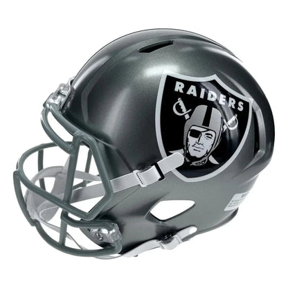 Alec Ingold Signed Las Vegas Raiders FS Flash Helmet Inscribed COA Autographed Helmet Inscriptagraphs Memorabilia
