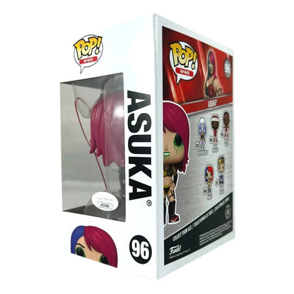 Asuka Signed Funko Pop #96 COA JSA WWE Princess Kana Autograph Funko Pop Inscriptagraphs Memorabilia