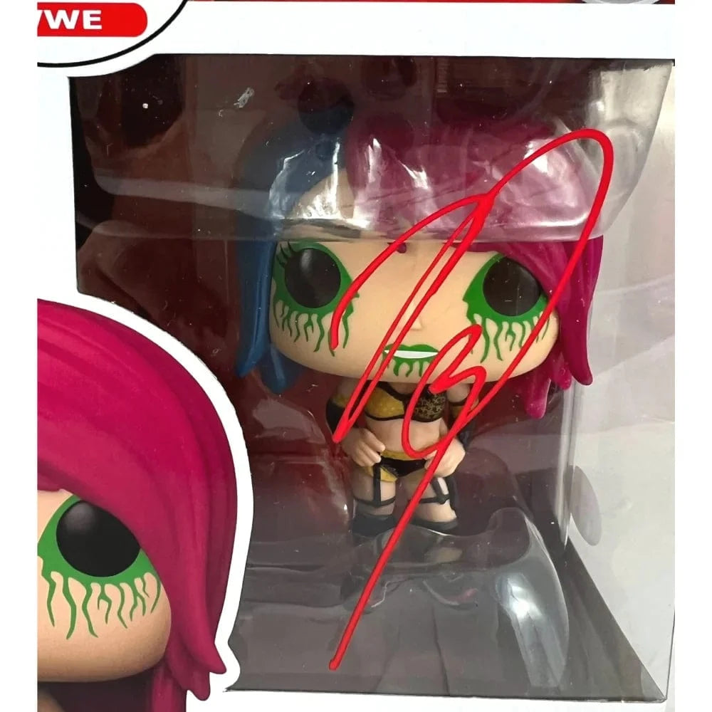 Asuka Signed Funko Pop #96 COA JSA WWE Princess Kana Autograph Funko Pop Inscriptagraphs Memorabilia