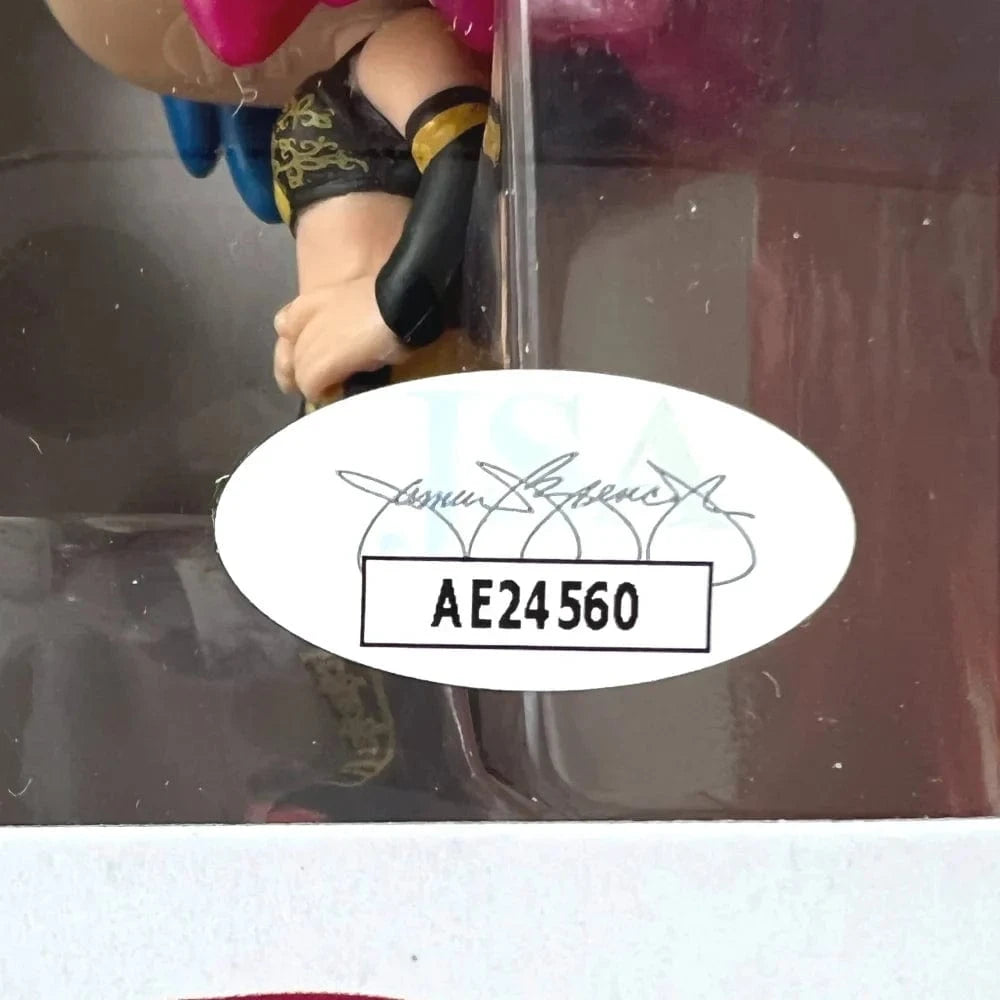 Asuka Signed Funko Pop #96 COA JSA WWE Princess Kana Autograph Funko Pop Inscriptagraphs Memorabilia