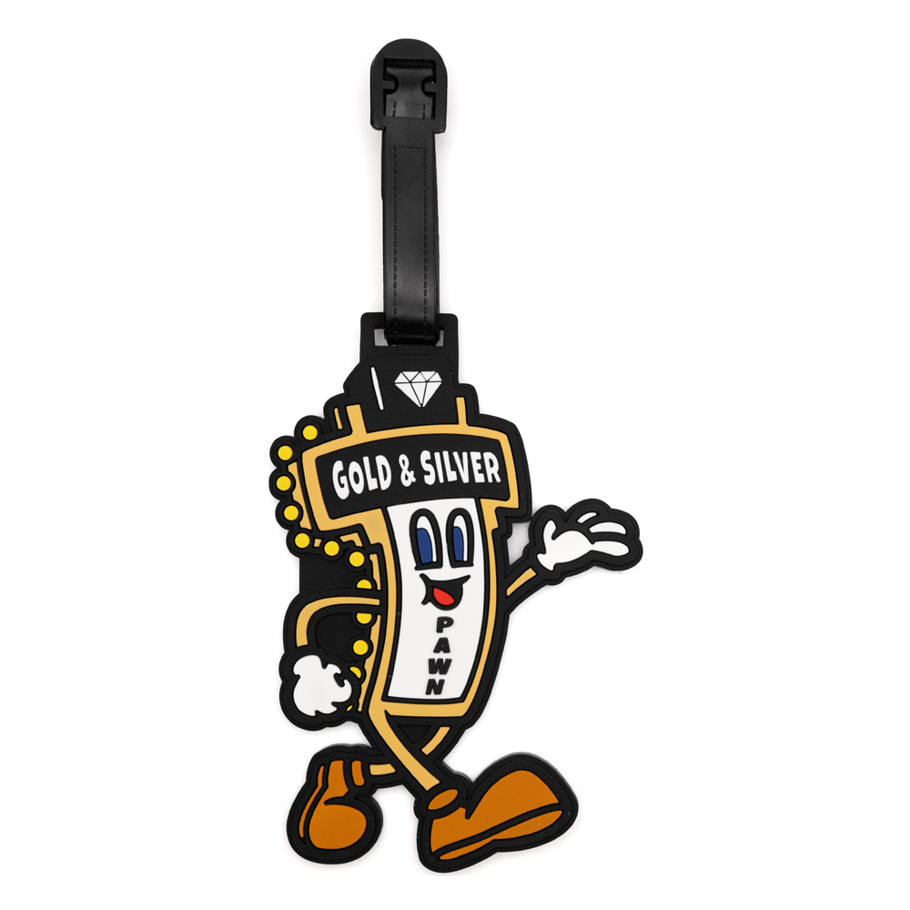 Gold & Silver Pawn Shop Bag Tag Gold & Silver Pawn Shop Auggie "The Store Sign"