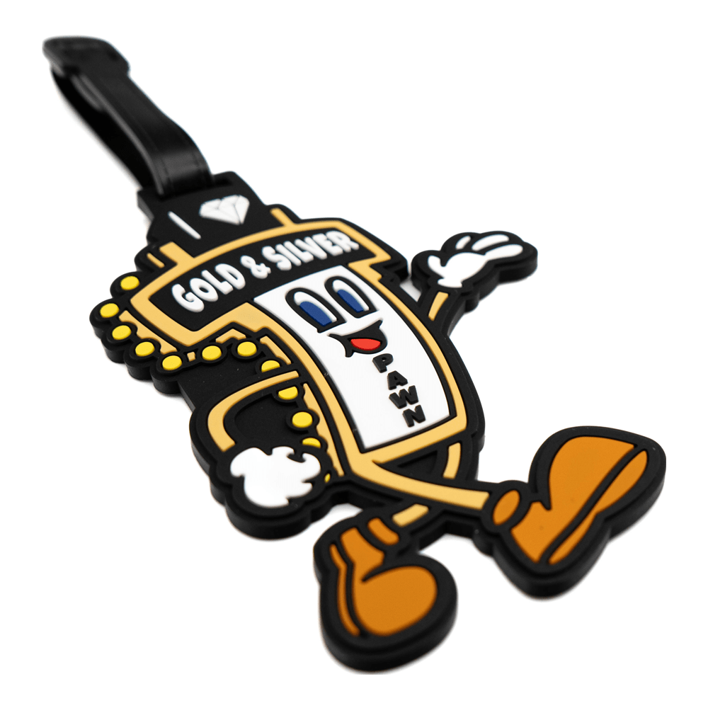 Gold & Silver Pawn Shop Bag Tag Gold & Silver Pawn Shop
