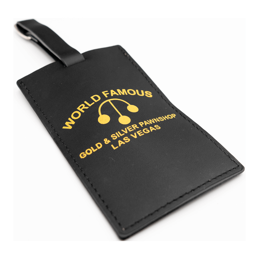 Gold & Silver Pawn Shop Bag Tag Gold & Silver Pawn Shop