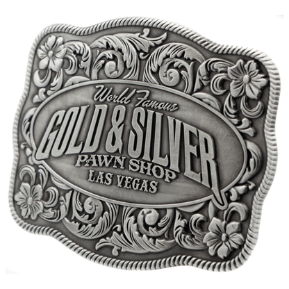 Gold & Silver Pawn Shop Belt Buckle Gold & Silver Pawn Shop