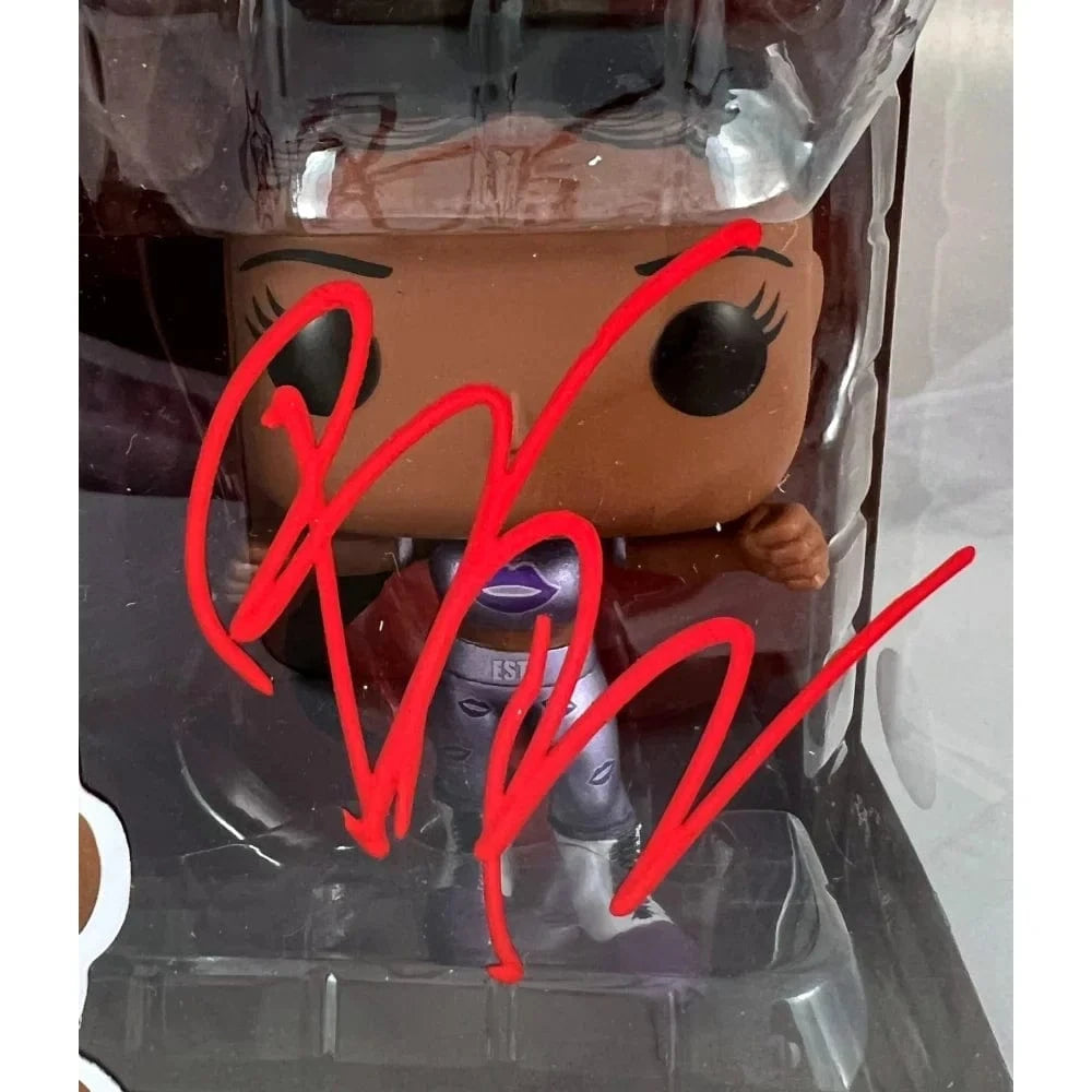 Bianca Belair Signed Funko Pop #108 COA JSA WWE Binky Blair Autographed Funko Pop Inscriptagraphs Memorabilia
