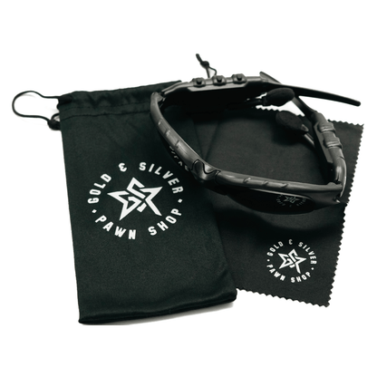 Gold & Silver Pawn Shop Sunglasses - Wireless Bluetooth Gold & Silver Pawn Shop