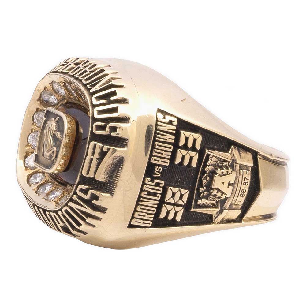 1987 Denver Broncos AFC Championship Ring