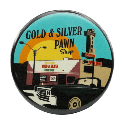 Gold and Silver Pawn Shop Button Pins Gold & Silver Pawn Shop