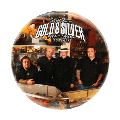 Gold and Silver Pawn Shop Button Pins Gold & Silver Pawn Shop