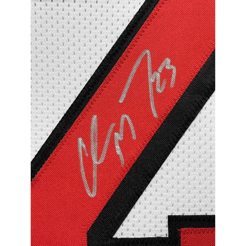 Christian Mccaffrey Autographed San Francisco 49ers Jersey Framed BAS Signed Niners framed jersey Inscriptagraphs Memorabilia