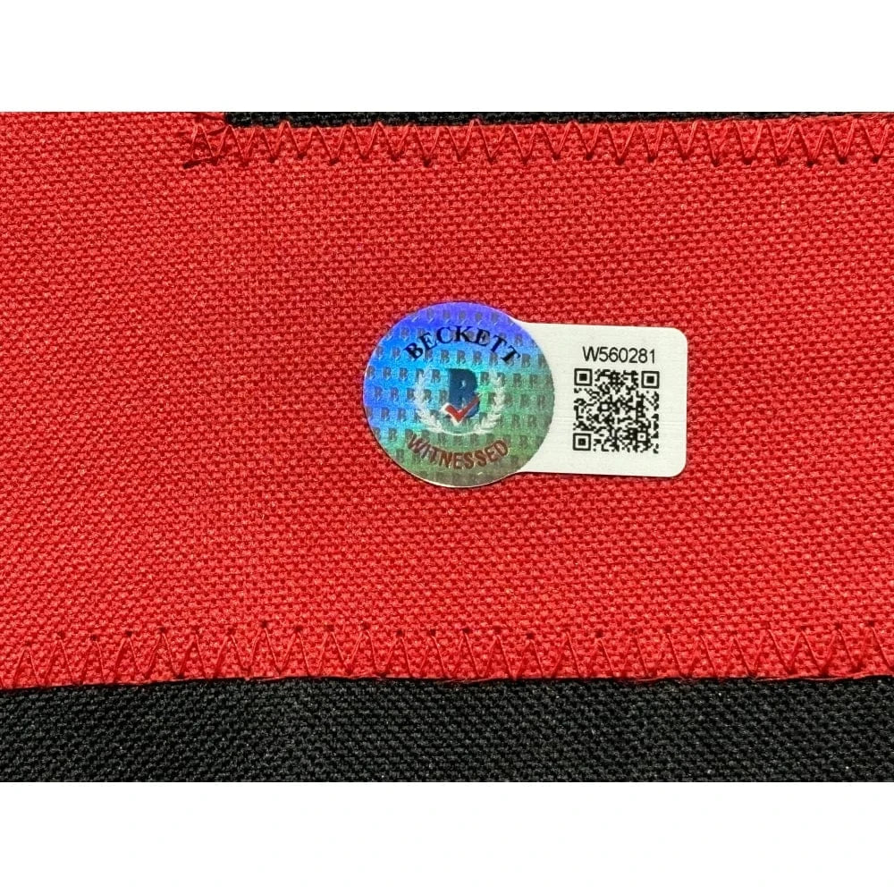 Christian Mccaffrey Autographed San Francisco 49ers Jersey Framed BAS Signed Niners framed jersey Inscriptagraphs Memorabilia