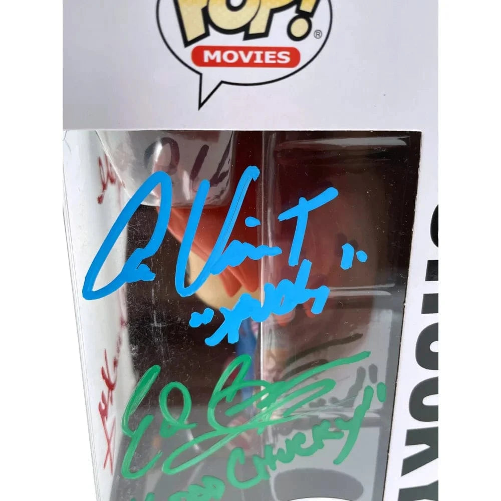 Chucky Funko Pop #56 Signed X3 Ed Gale Alex Vincent Edan Gross JSA COA Autographed Child's Play Funko Pop Inscriptagraphs Memorabilia