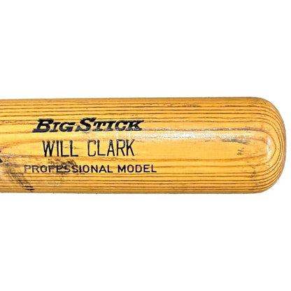 Will Clark Game Used 1988 Rawlings Baseball Bat San Francisco Giants Jt Sports COA Rollie Fingers Personal Inscriptagraphs Memorabilia
