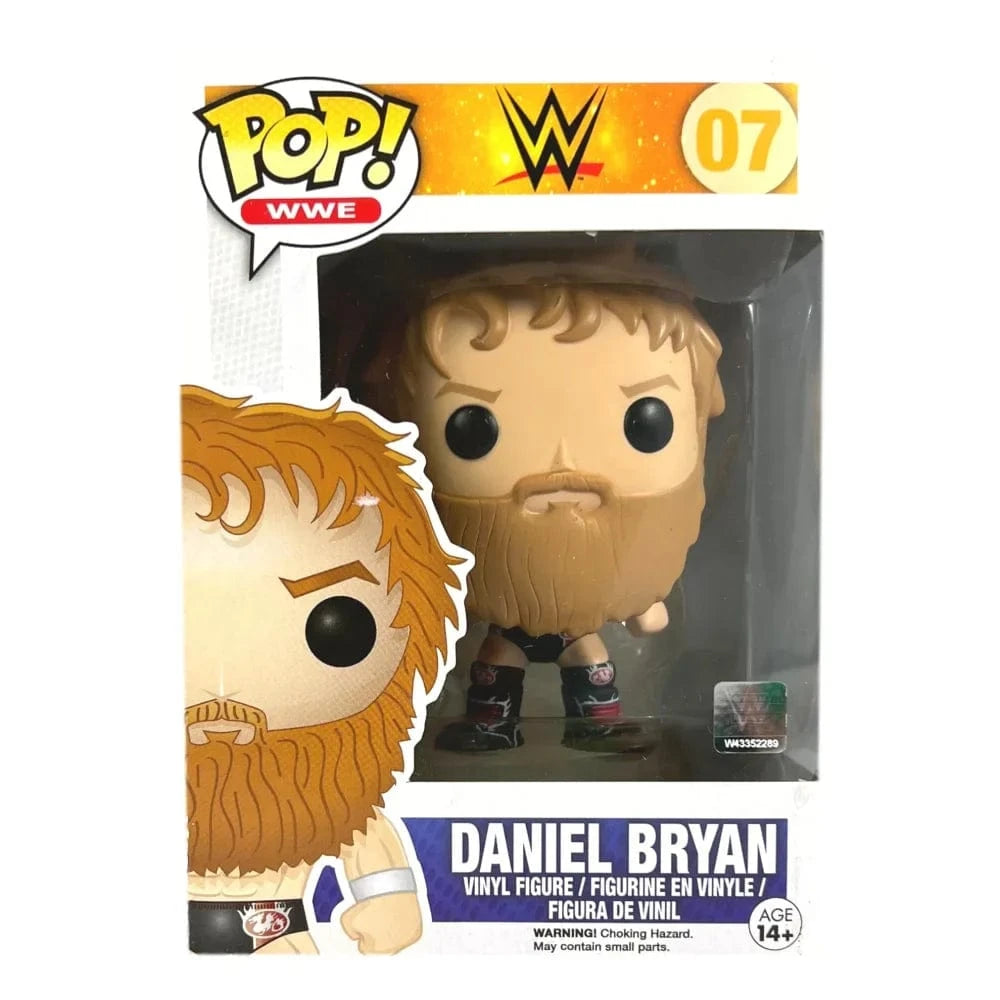 Daniel Bryan Funko Pop WWE Bryan Danielson #07 Vaulted - Great Condition Funko Pop Inscriptagraphs Memorabilia