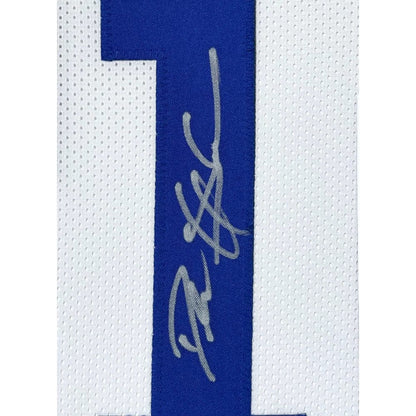 Deion Sanders Autographed Dallas Cowboys Jersey Framed BAS Signed Memorabilia framed jersey Inscriptagraphs Memorabilia