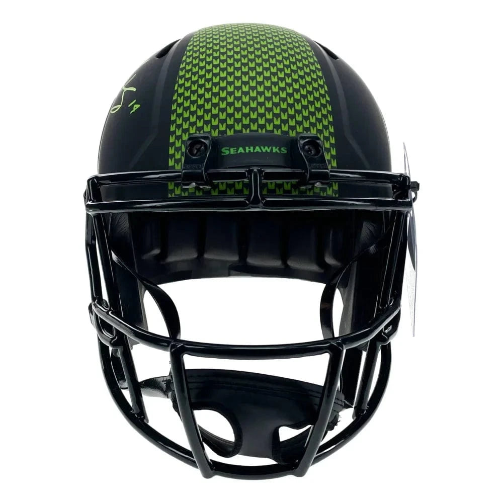 DK Metcalf Autographed Seattle Seahawks F/S Speed Eclipse Helmet BAS Signed D.k. Helmet Inscriptagraphs Memorabilia