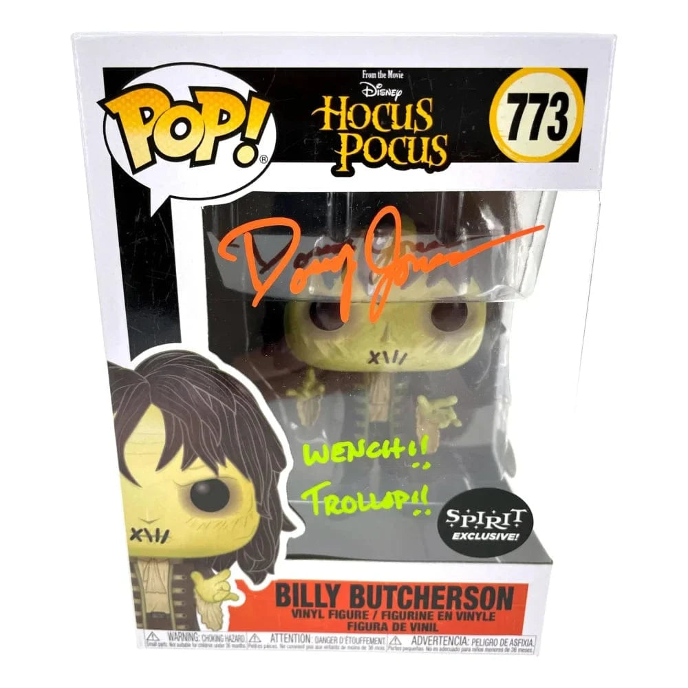 Doug Jones Autographed Hocus Pocus Funko Pop Inscribed Billy Butcherson JSA COA #773 Signed Funko Pop Inscriptagraphs Memorabilia
