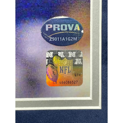 Emmitt Smith Autographed Dallas Cowboys 16x20 Photo Framed Signed BAS Prova Framed Photo Inscriptagraphs Memorabilia