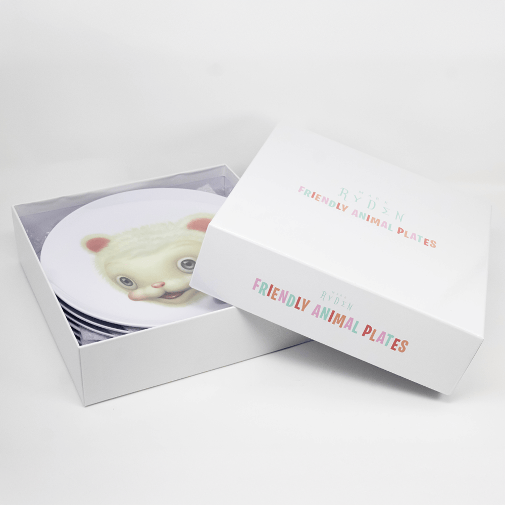 Mark Ryden: Friendly Animal Plates, Unopened Set Art G S Pawn