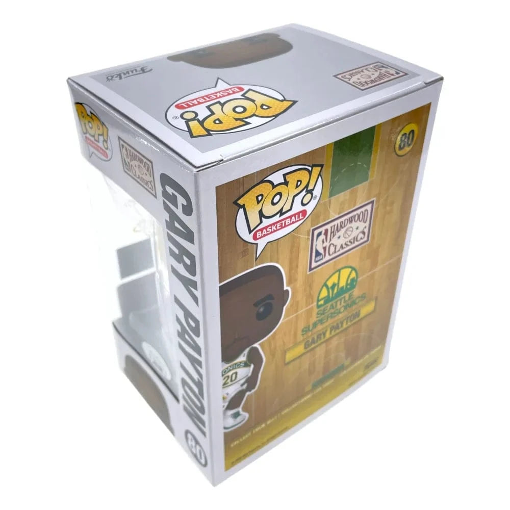 Gary Payton Autographed Funko Pop Seattle Sonics Inscribed #80 JSA COA Signed Funko Pop Inscriptagraphs Memorabilia