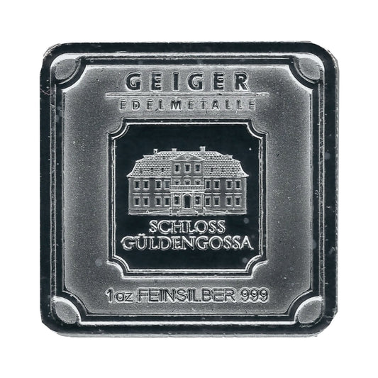 Geiger 1oz Silver Bar Gold & Silver Pawn Shop