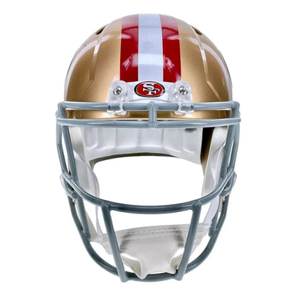 George Kittle Autographed San Francisco 49ers Full Size Speed Helmet BAS Signed Helmet Inscriptagraphs Memorabilia