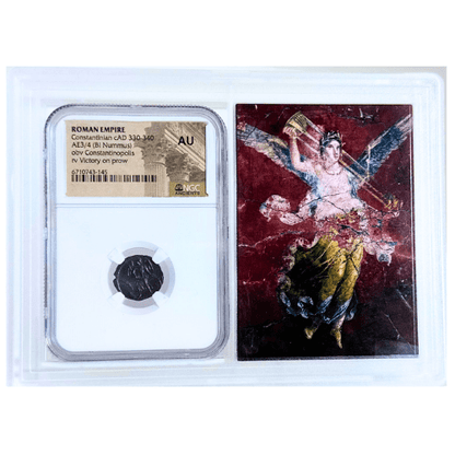 Constantinian cAD 330-340 ROMAN EMPIRE AE3/4 (BI Nummus) Gold & Silver Pawn Shop