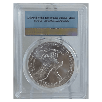 2025-(P) PCGS MS70 Silver Eagle with Eagle Privy Struck at Philadelphia Gold & Silver Pawn Shop