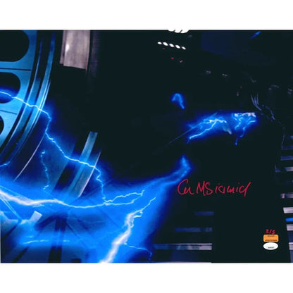 Ian McDiarmid Autographed 16x20 Photo #D/5 Star Wars Emperor Palpatine Framed JSA COA Electrocute Funko Pop Inscriptagraphs Memorabilia