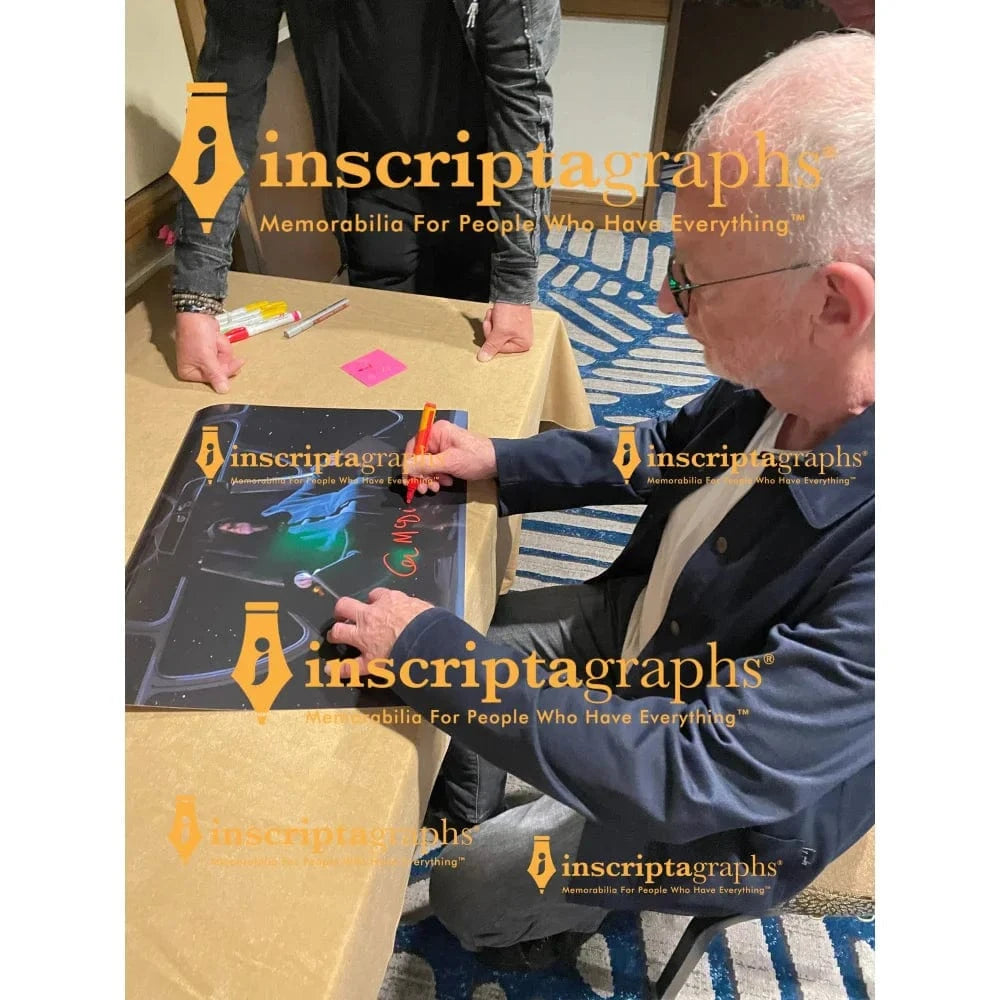 Ian McDiarmid Autographed 16x20 Photo #D/5 Star Wars Emperor Palpatine Framed JSA COA Throne Funko Pop Inscriptagraphs Memorabilia