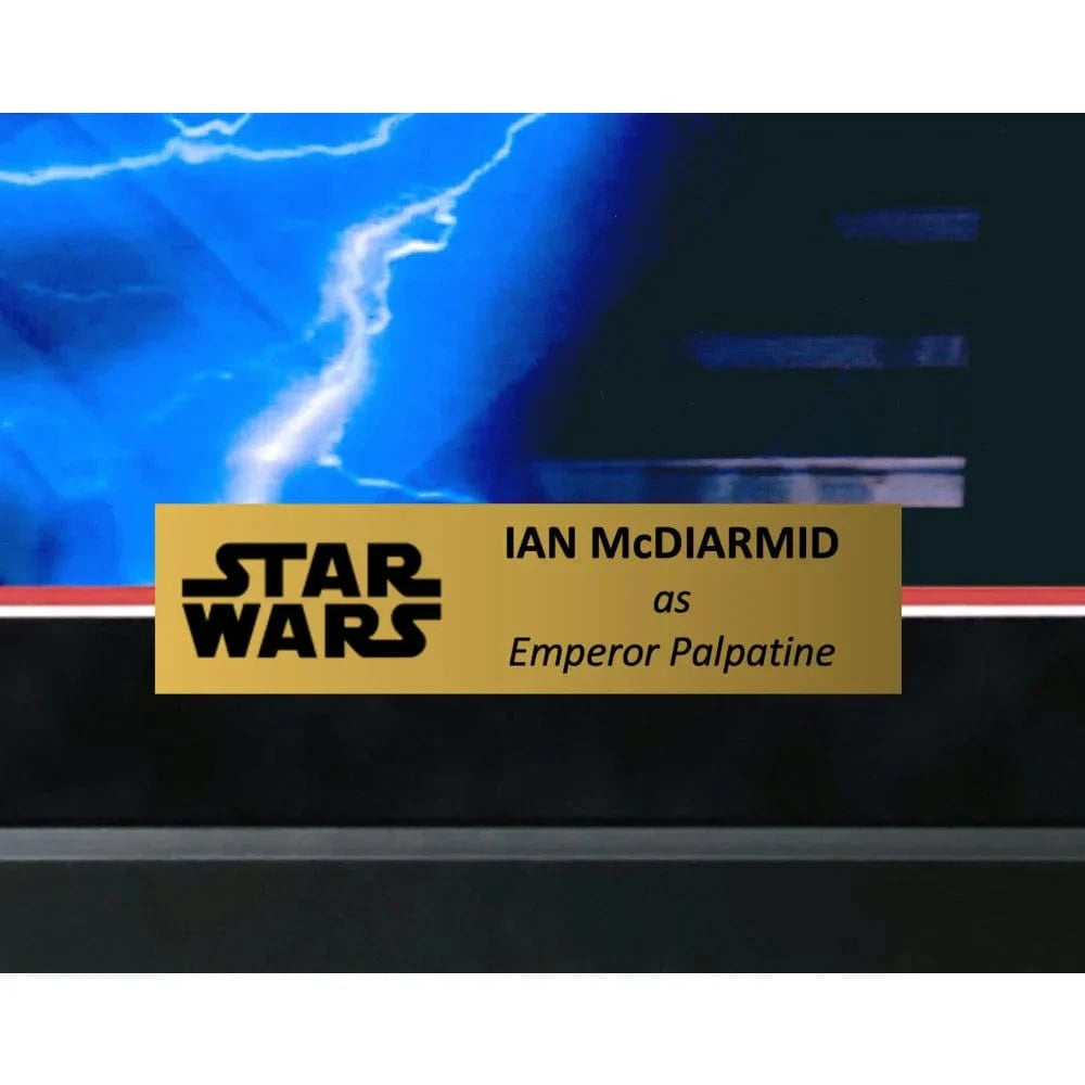 Ian McDiarmid Autographed 16x20 Photo #D/5 Star Wars Emperor Palpatine Framed JSA COA Electrocute Funko Pop Inscriptagraphs Memorabilia