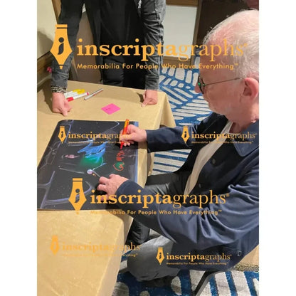 Ian McDiarmid Autographed 16x20 Photo #D/5 Star Wars Emperor Palpatine JSA COA Lightsabers Metallic Funko Pop Inscriptagraphs Memorabilia