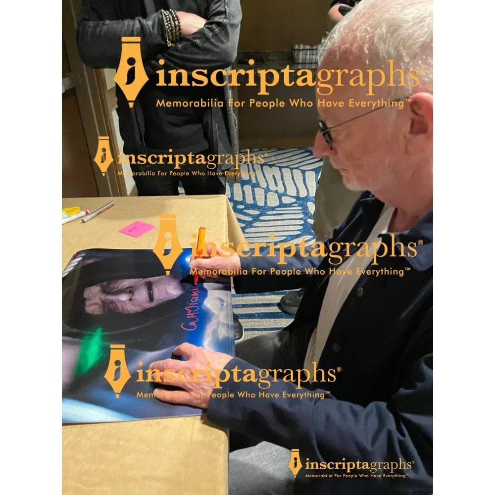 Ian McDiarmid Autographed 16x20 Photo #D/5 Star Wars Emperor Palpatine JSA COA Close Up Metallic Funko Pop Inscriptagraphs Memorabilia