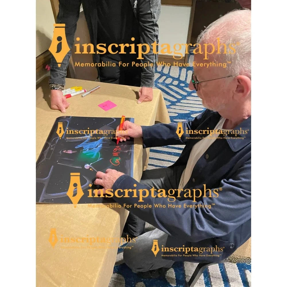 Ian McDiarmid Autographed 16x20 Photo #D/5 Star Wars Emperor Palpatine JSA COA Throne Metallic Funko Pop Inscriptagraphs Memorabilia