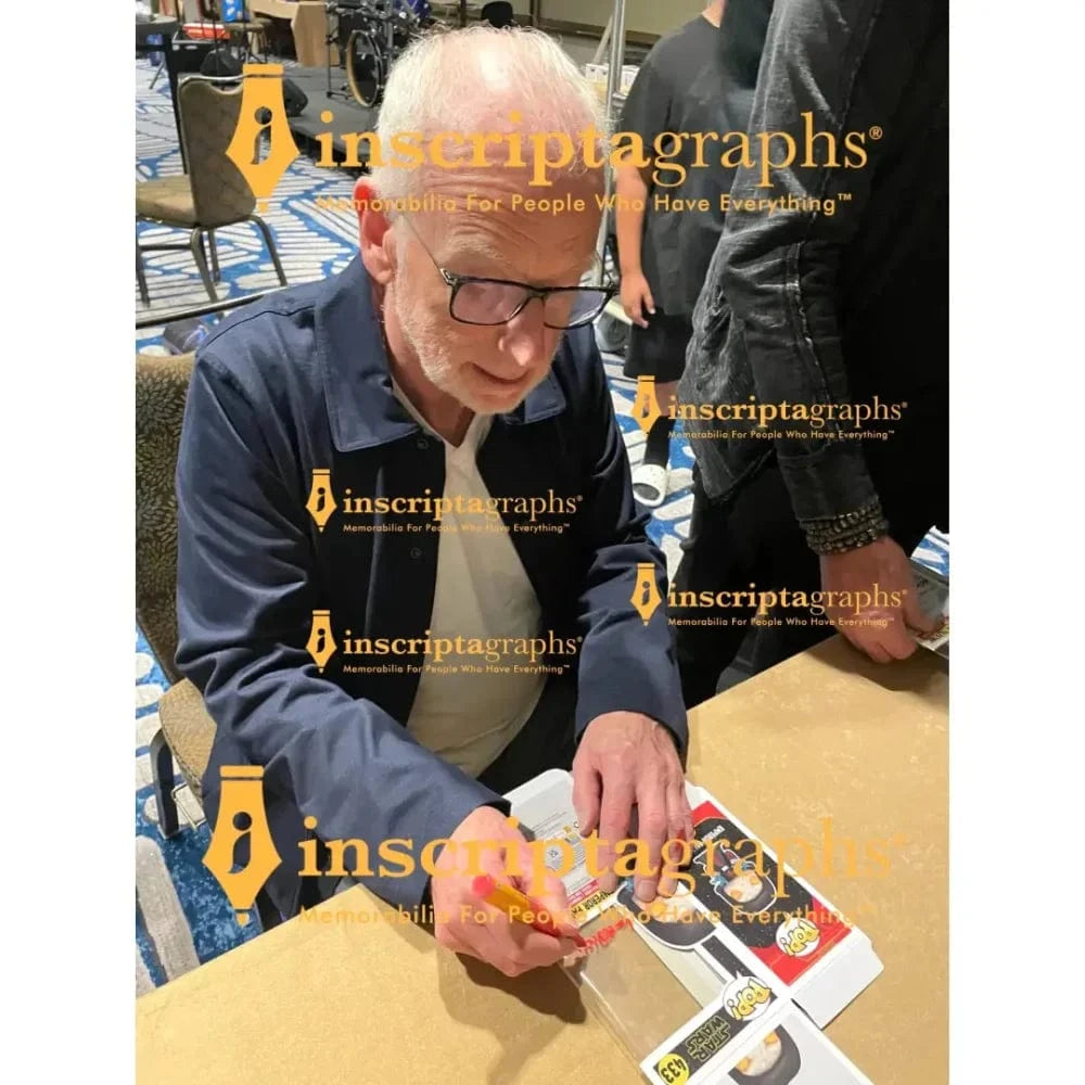 Ian McDiarmid Signed Funko Pop Star Wars Emperor Palpatine 614 JSA COA Autograph Funko Pop Inscriptagraphs Memorabilia