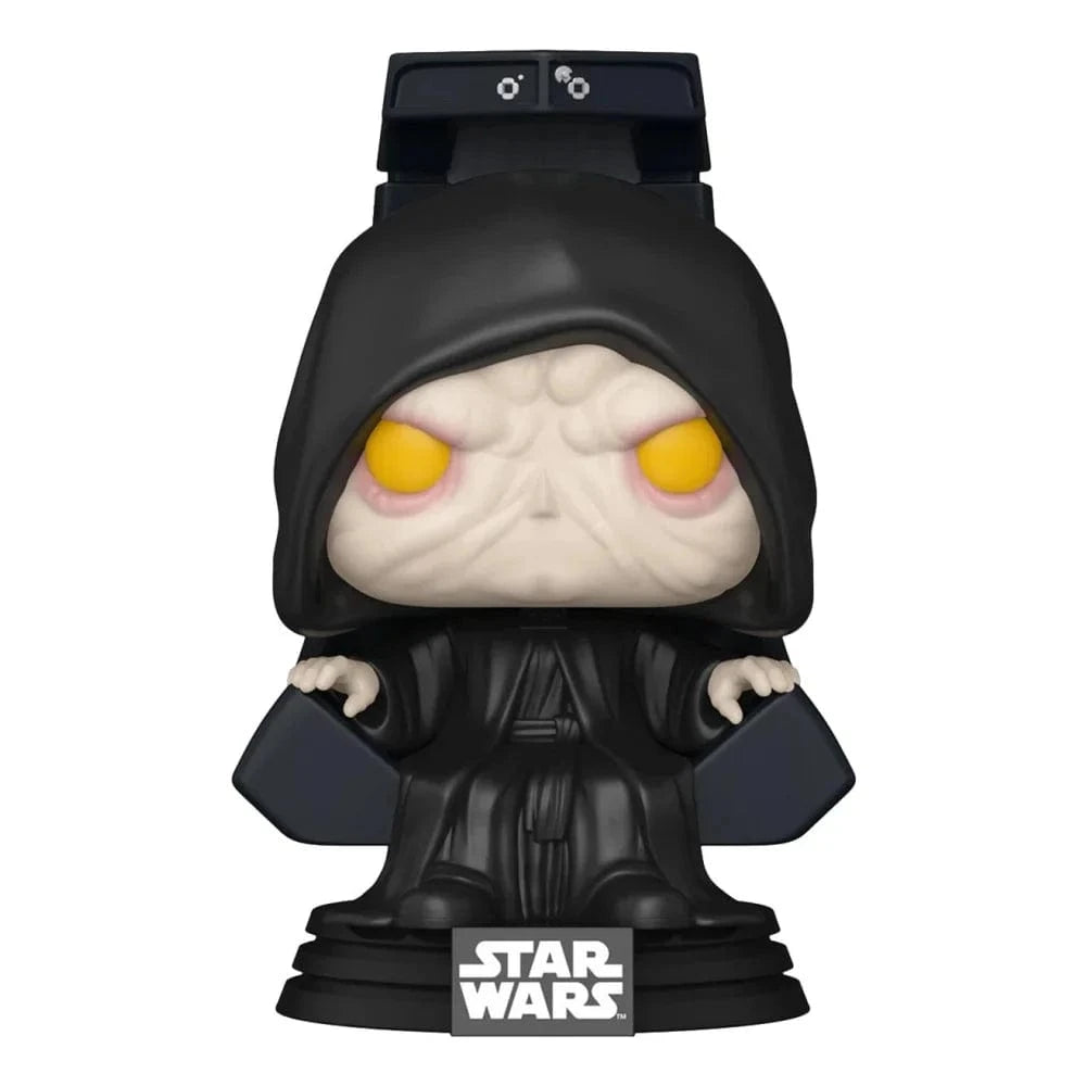 Ian McDiarmid Signed Funko Pop Star Wars Emperor Palpatine 614 JSA COA Autograph Funko Pop Inscriptagraphs Memorabilia