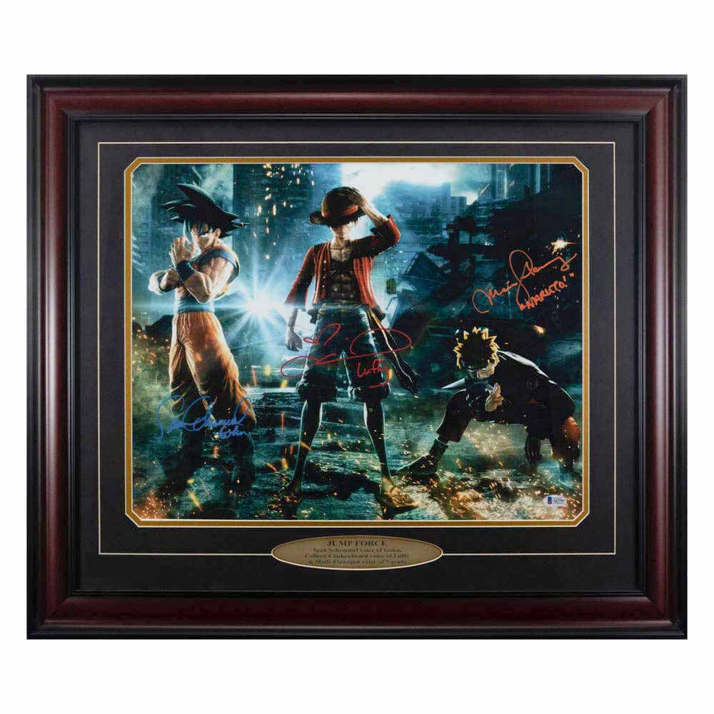 Jump Force Autographed Memorabilia – Gold & Silver Pawn Shop