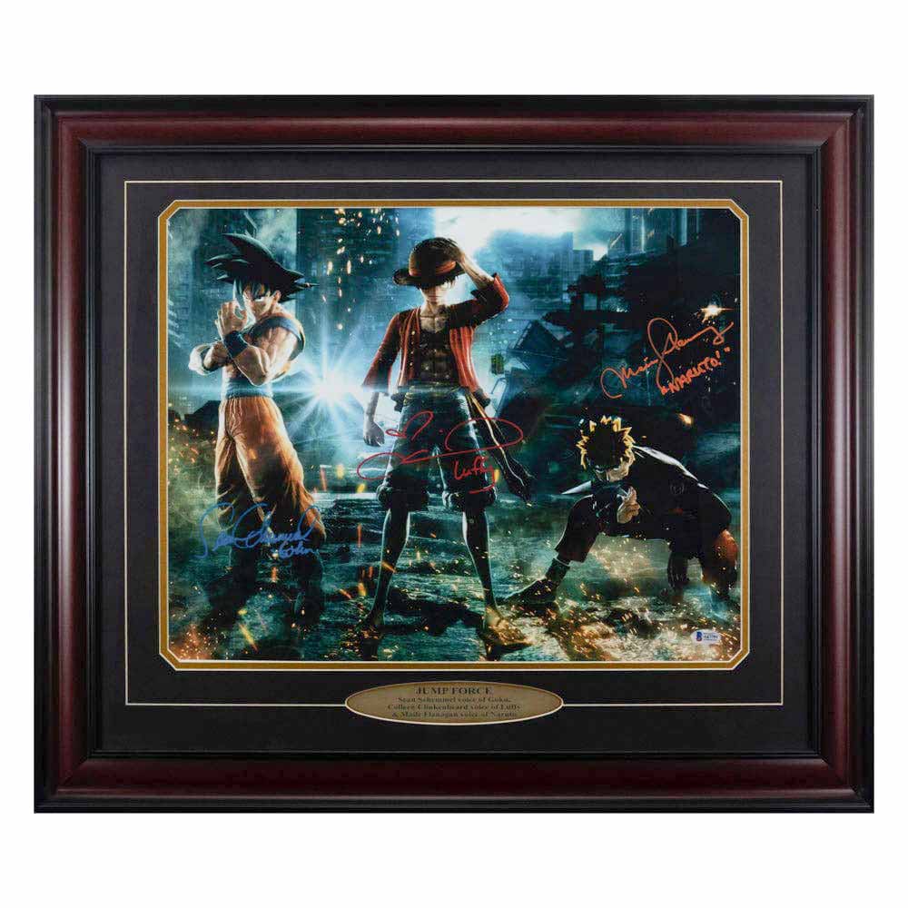 Jump Force Autographed Memorabilia