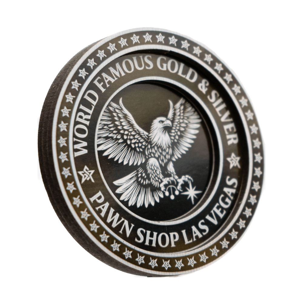 Gold & Silver Pawn Shop Presidential Wooden Magnet Gold & Silver Pawn Shop