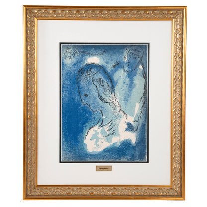 Marc Chagall: Abraham and Sarah Art G S Pawn