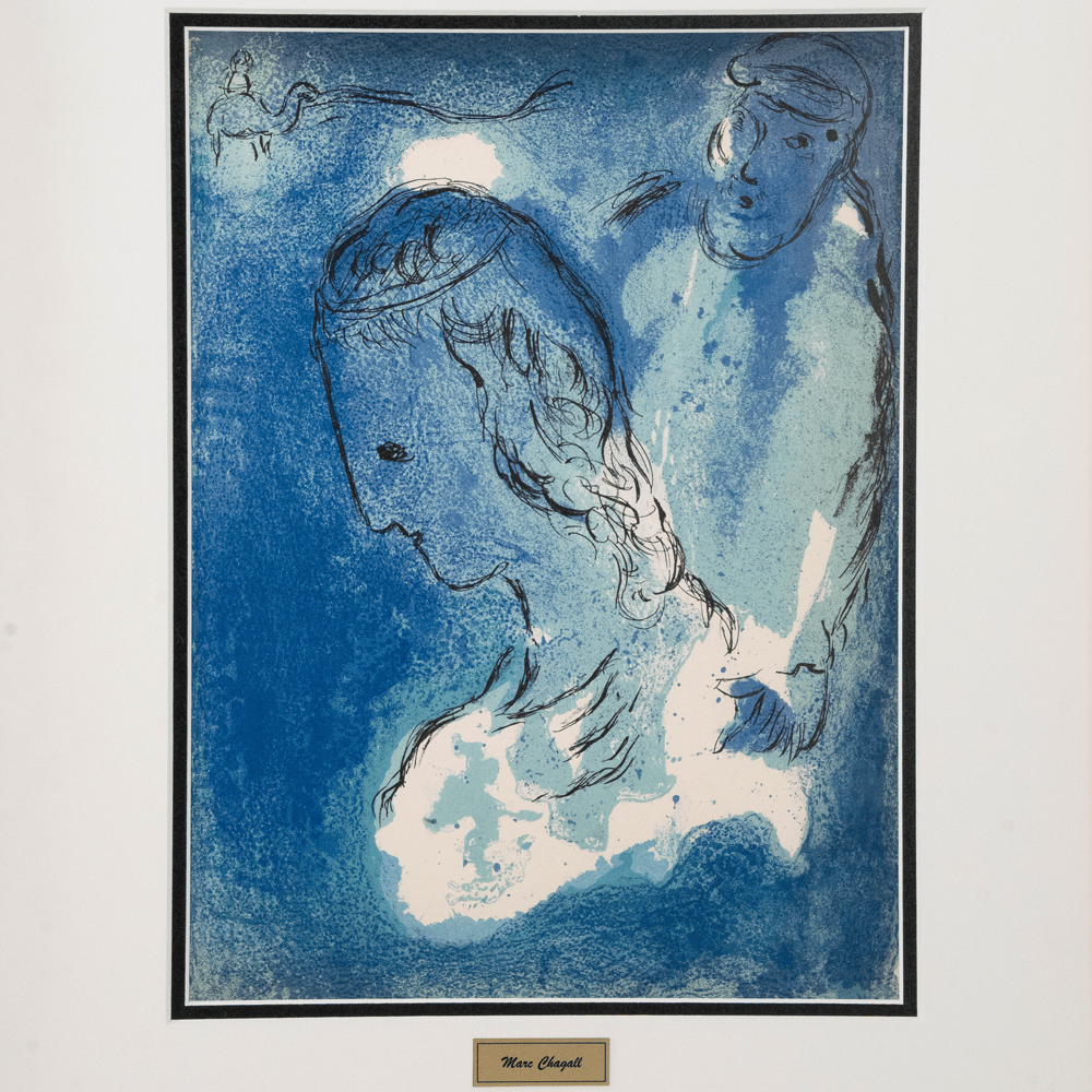 Marc Chagall: Abraham and Sarah Art G S Pawn