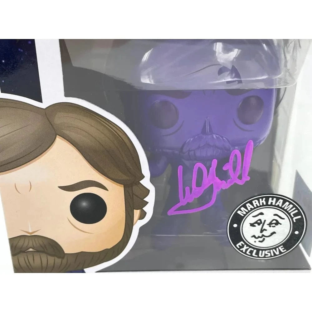 Mark Hamill Autographed Joker Funko Pop #28 Variant COA Signed #D/100 Batman Funko Pop Inscriptagraphs Memorabilia