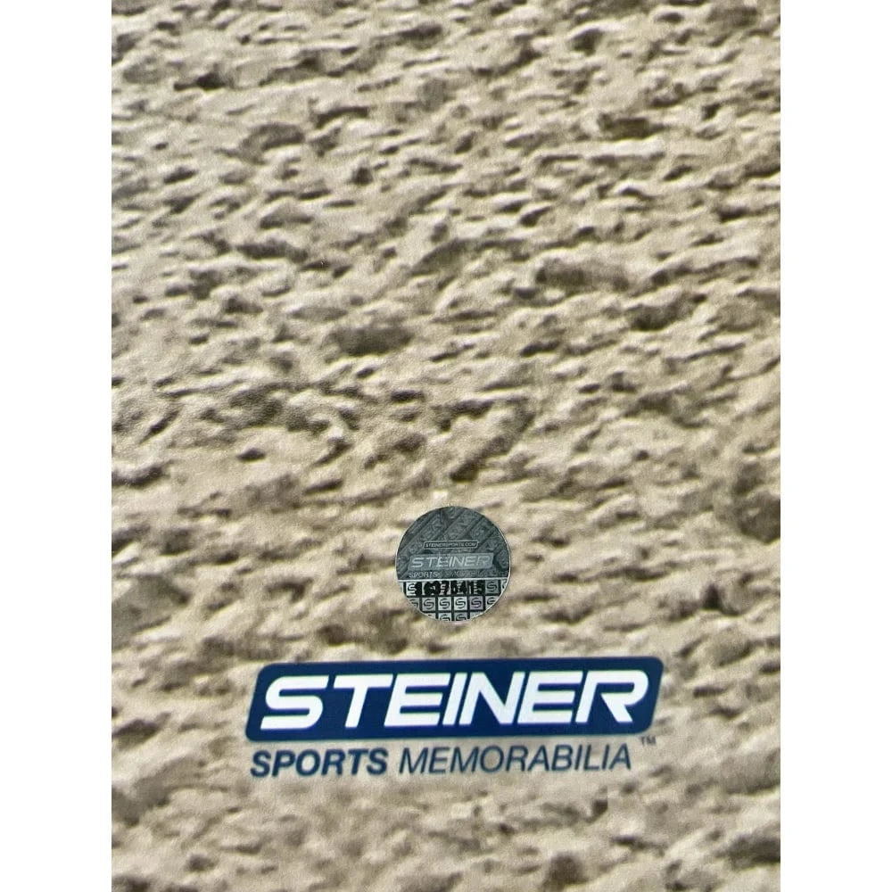 Mike Smith Signed Justify 16x20 Photo Framed Steiner COA Triple Crown Horse Autograph Belmont Photo Inscriptagraphs Memorabilia