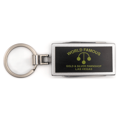 Multitool Keychain Gold & Silver Pawn Shop