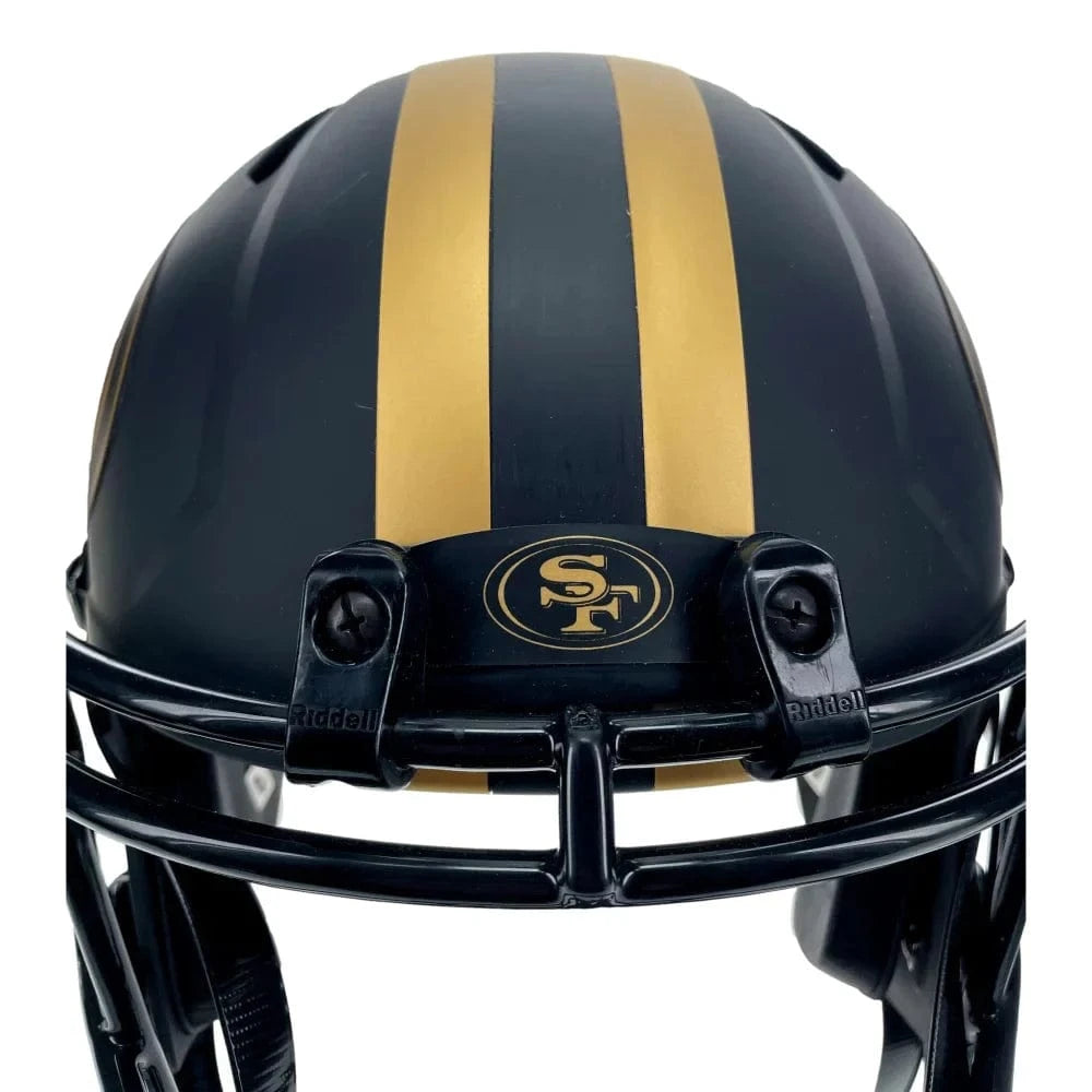 bosa football helmet Nick Bosa Autographed San Francisco 49ers F/S Speed Eclipse Helmet BAS Signed